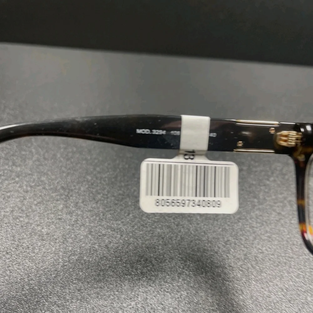 NWT! Versace Italy B Mod 3294 53[]18-140 Brown Eyeglasses / Frames MF